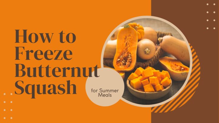 Freeze butternut squash