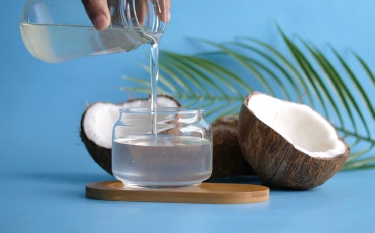 sealed container for coconut oil