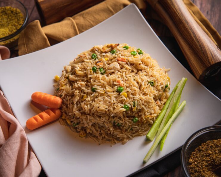 brown rice dish
