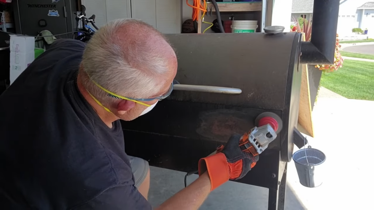 Traeger Pellet Grill Paint Restauration