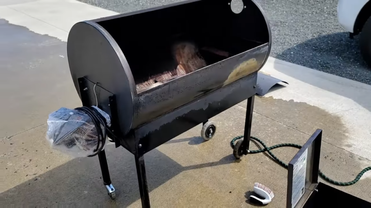 Traeger Pellet Grill Exposed to Different Weather Conditions