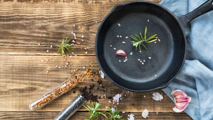 Season Your Cast Iron Pan Regularly